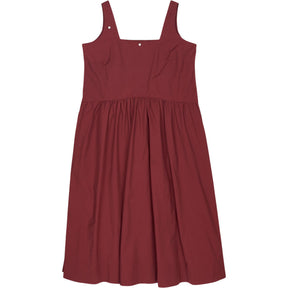 Hush Port Red Romi Sleeveless Midi Dress