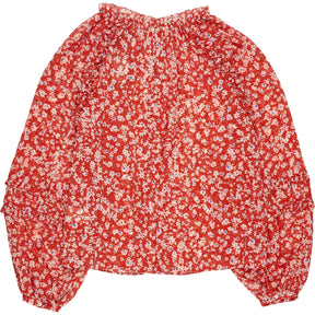 Hush Red Spring Blossom Violette Top