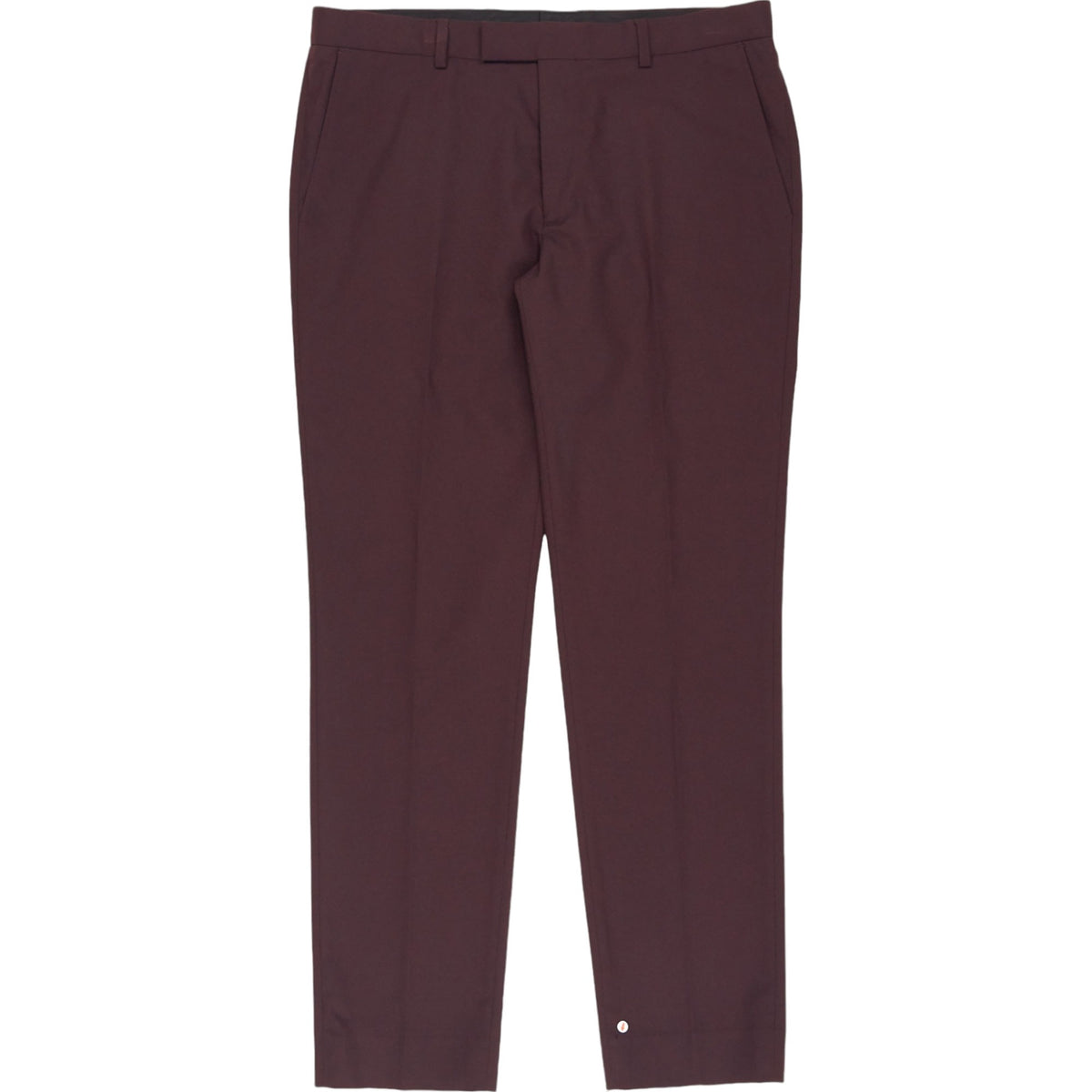 Moss London Wine Slim Fit Trousers