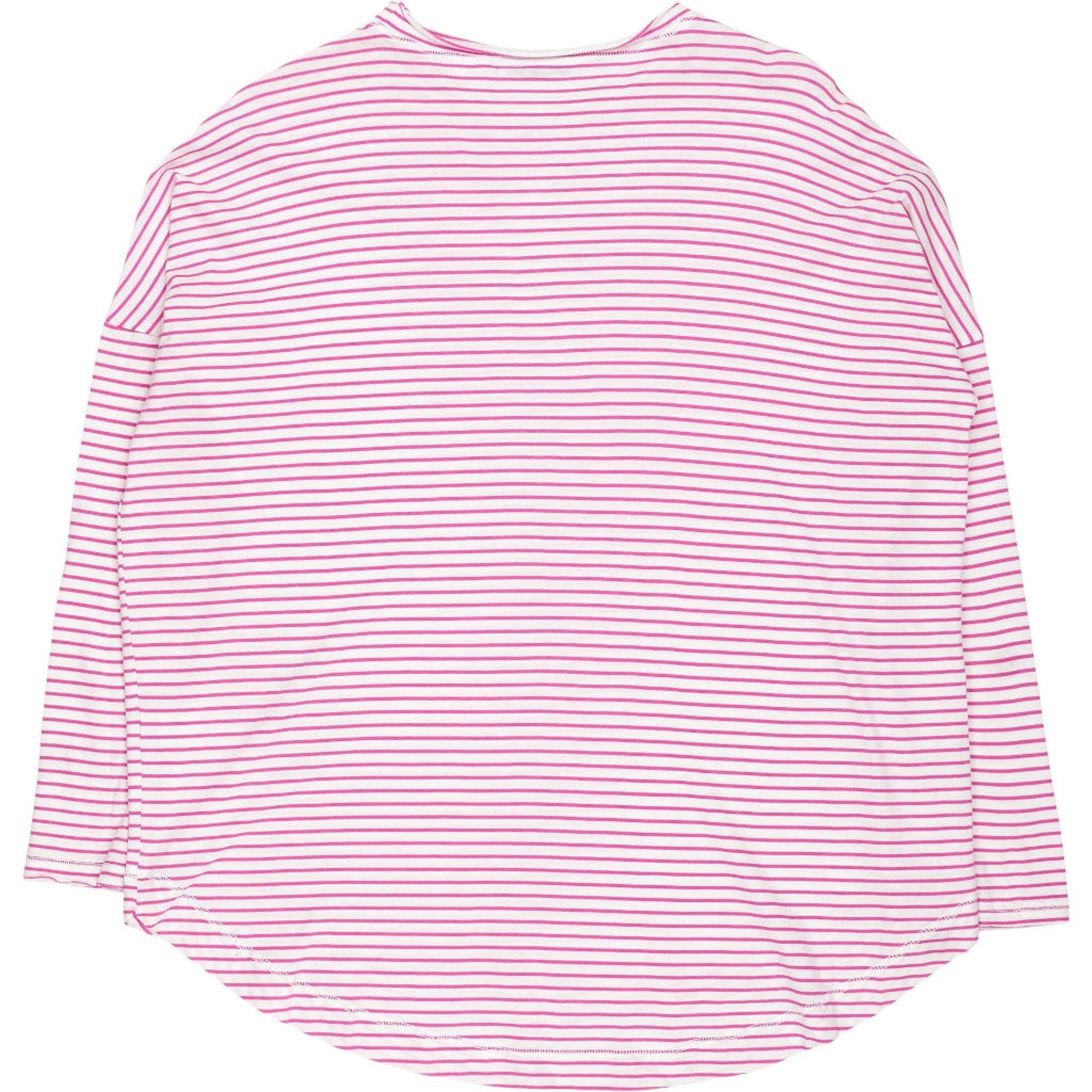 NRBY Pink Striped Long Sleeve Top