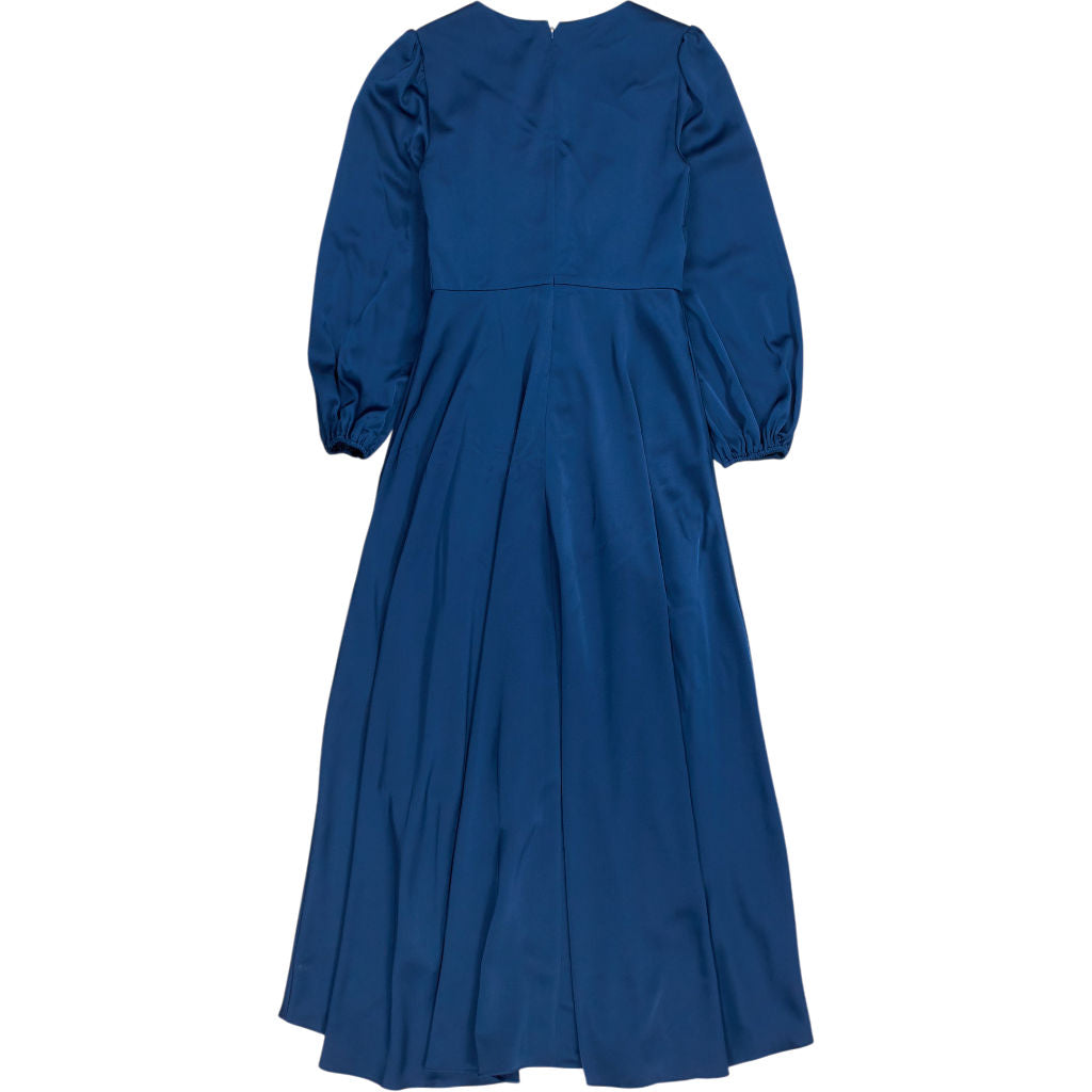 River Island Blue Asymmetric Midi Dress