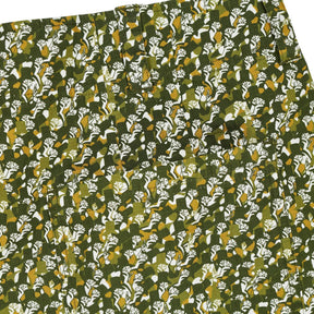 A.P.C. Khaki Floral Print Barry Shorts