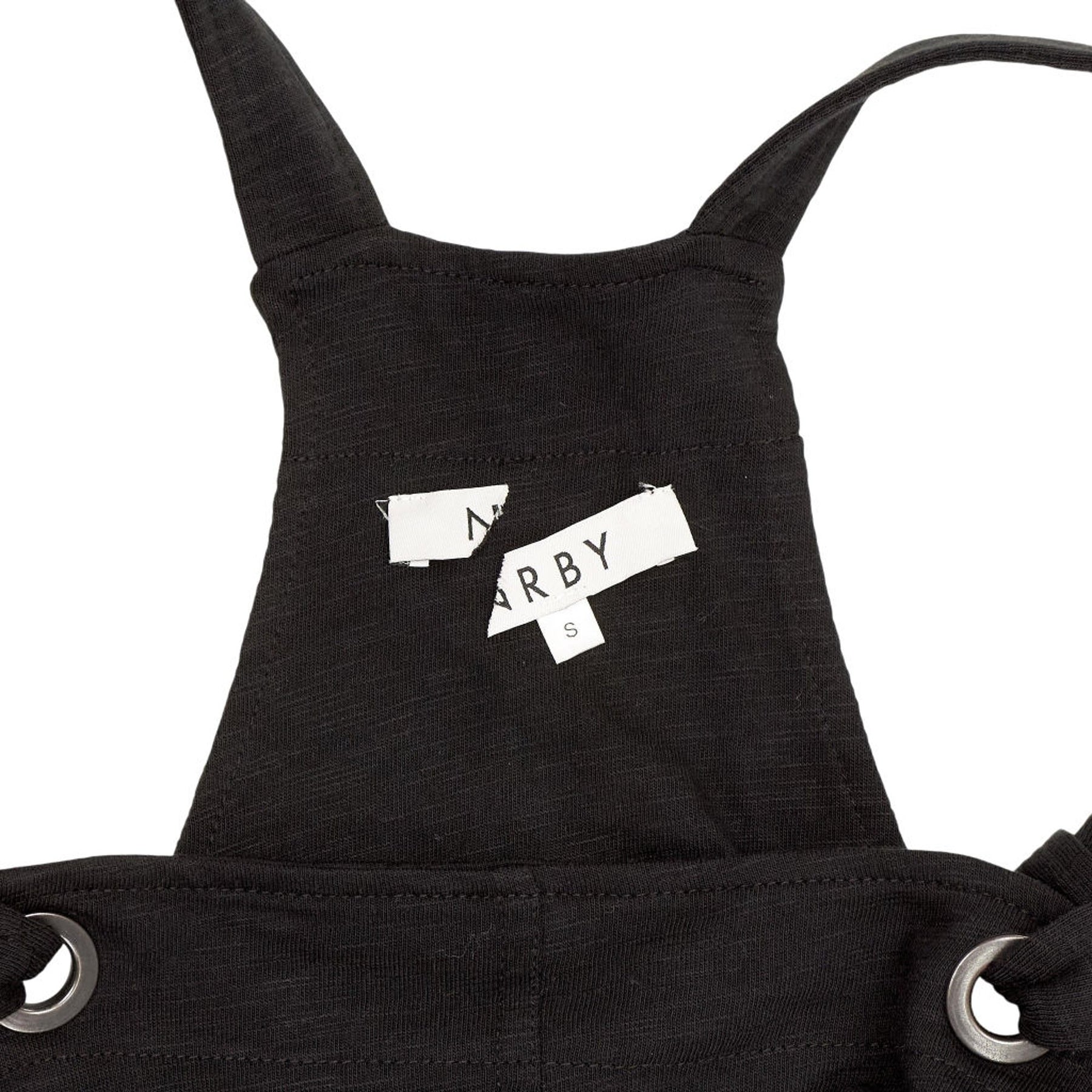 NRBY Black Cotton Jumpsuit