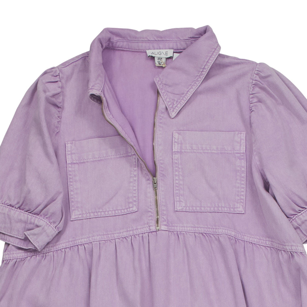Aligne Lilac Gabriella Cotton Dress