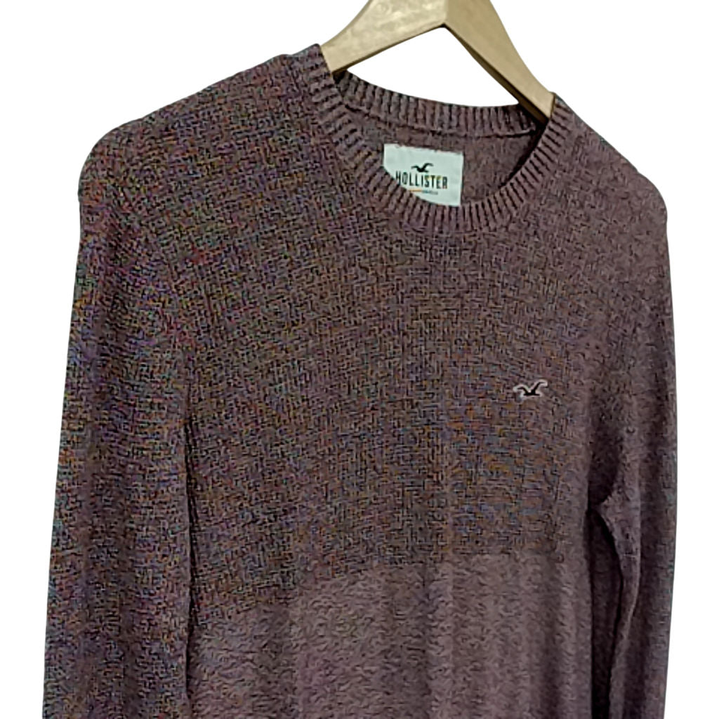 Hollister Purple Knit Jumper