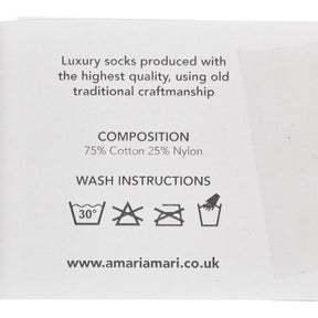 Amari Amari Pink Green Striped Socks