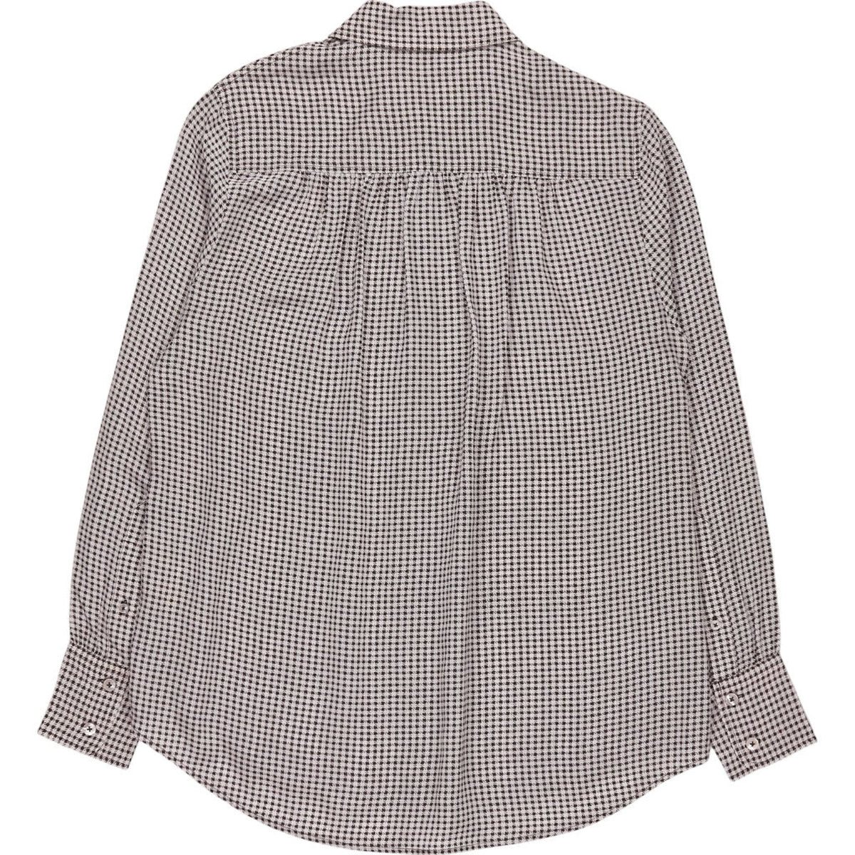 Joseph Brown Houndstooth Shirt