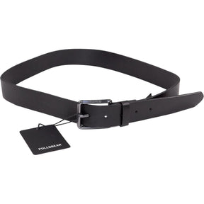 Pull&Bear Black Polyurethane Belt