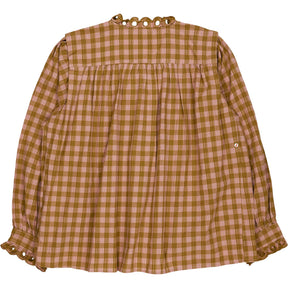 Bonte Blush Olive Check Etienne Shirt