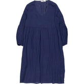 NRBY Navy Blue Linen Dress