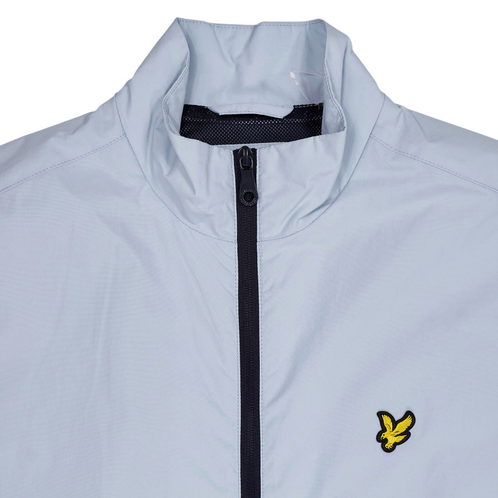 Lyle & Scott Blue Colour Block Shell Gilet