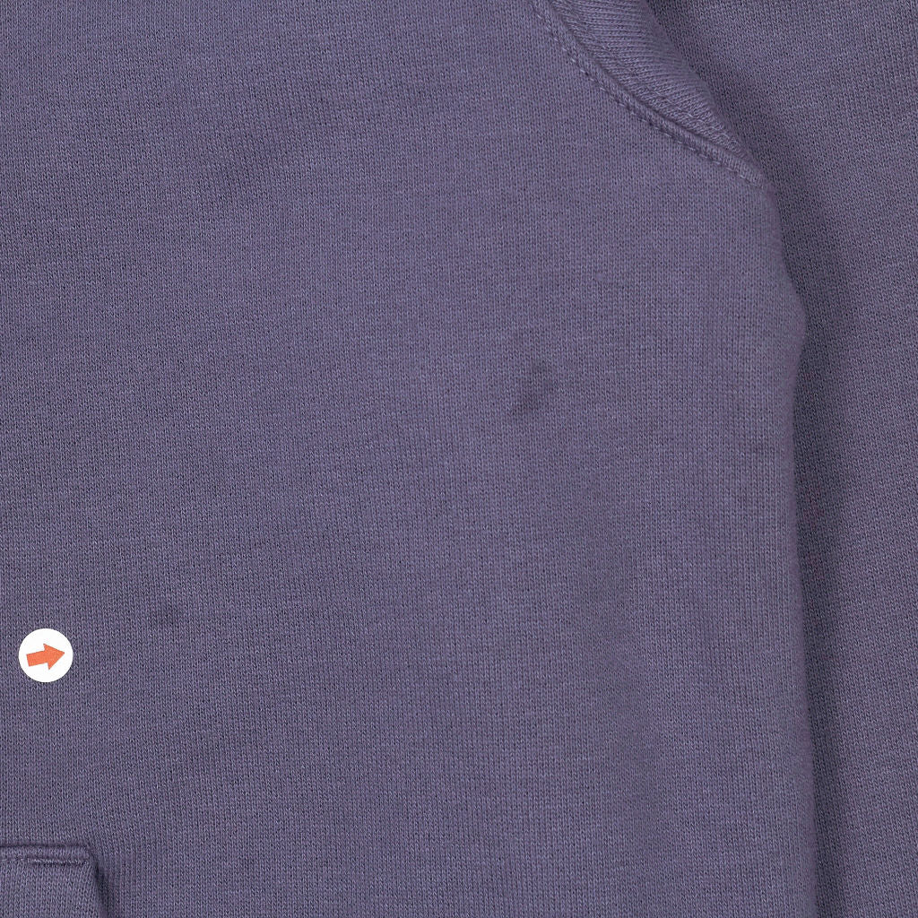 Lyle & Scott Aubergine Purple Fleece Zip Hoodie