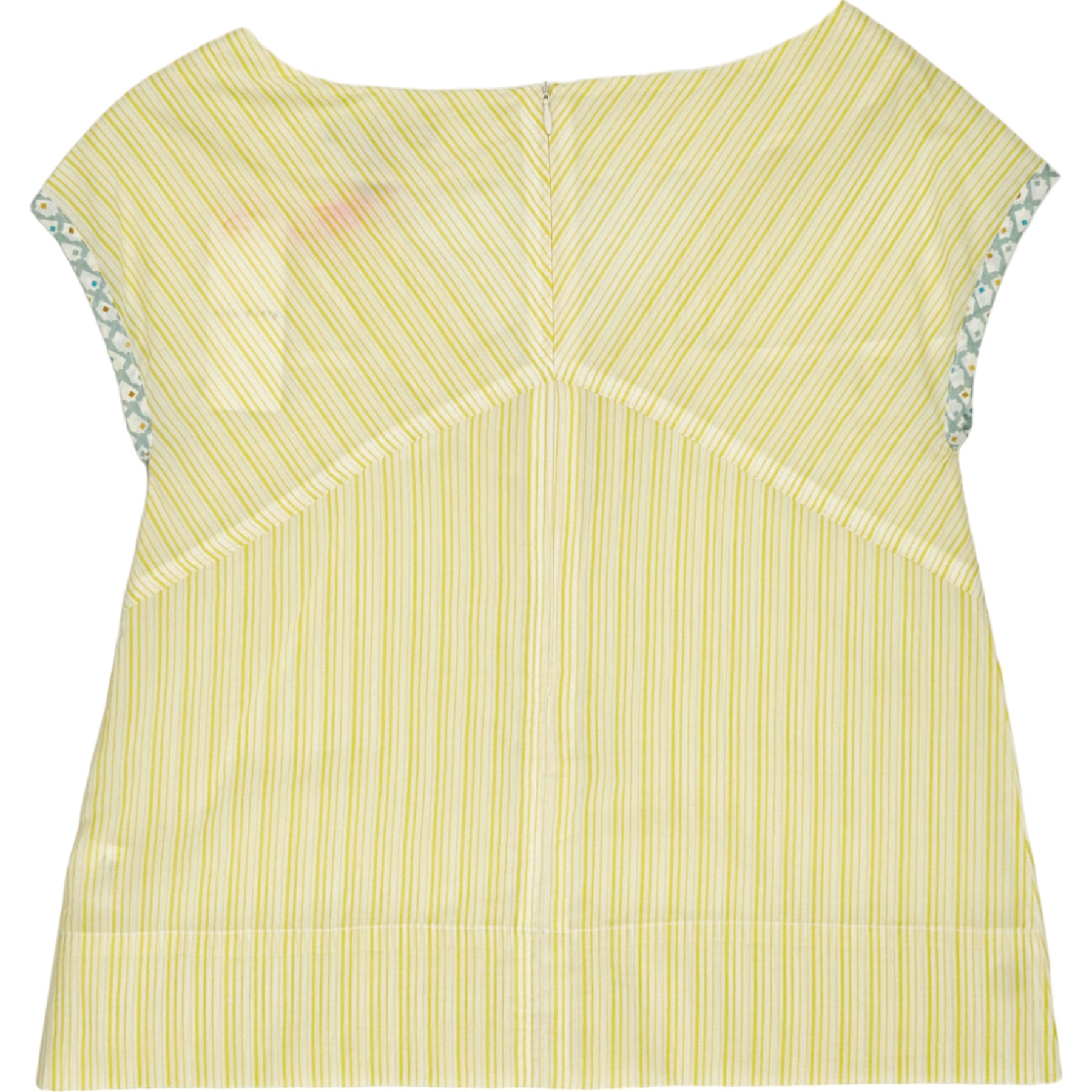 Orla Kiely Yellow Striped Top