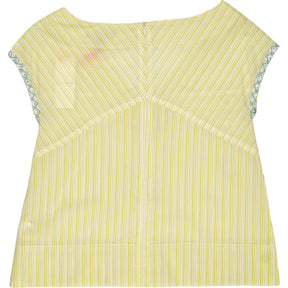 Orla Kiely Yellow Striped Top