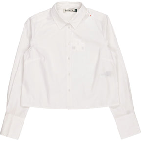 Baukjen White Corey Organic Cropped Shirt