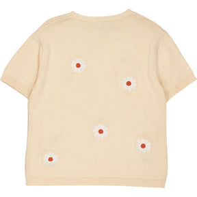 Beaufort & Blake Cream Floral Knit Top