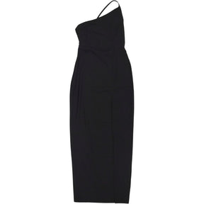 Vesper Black One-Shoulder Dress