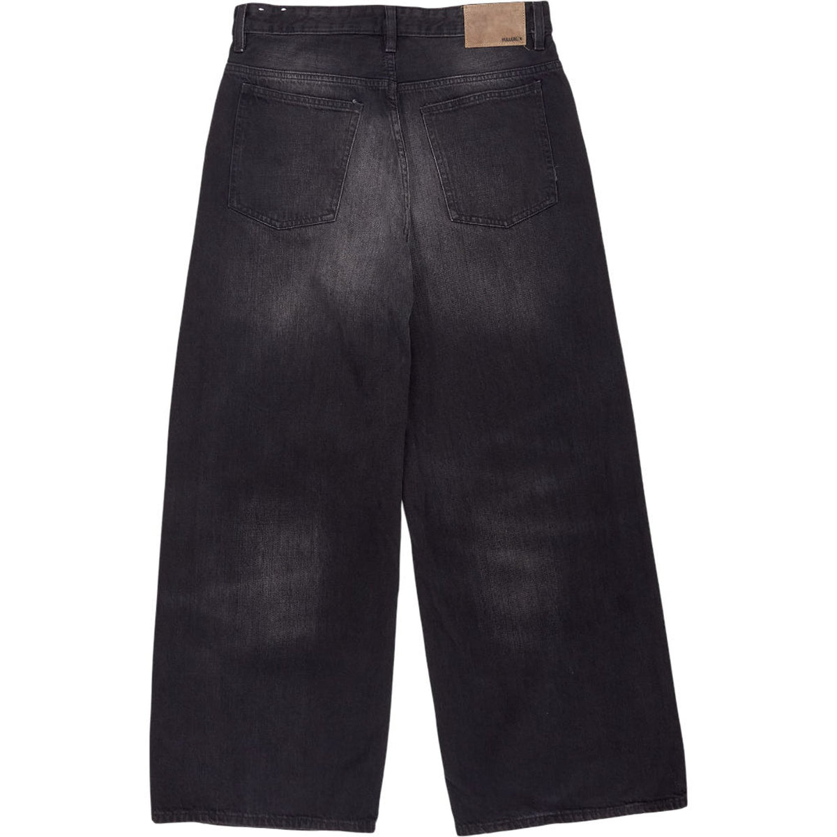 Pull & Bear Black Wide Straight Jeans