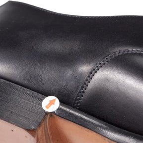 Crockett & Jones Black Leather Oxford Shoes