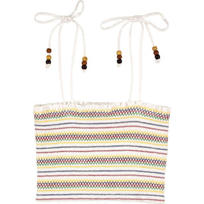 Superdry Multicolour Smocked Cami Top