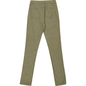 Wyse Khaki Cotton Skinny Trousers