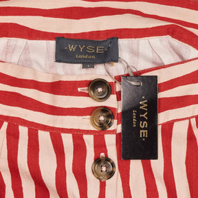Wyse Red Stripe Andre Skirt