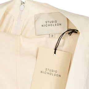 Studio Nicholson Optic Cuenca Buckle Detail Dress