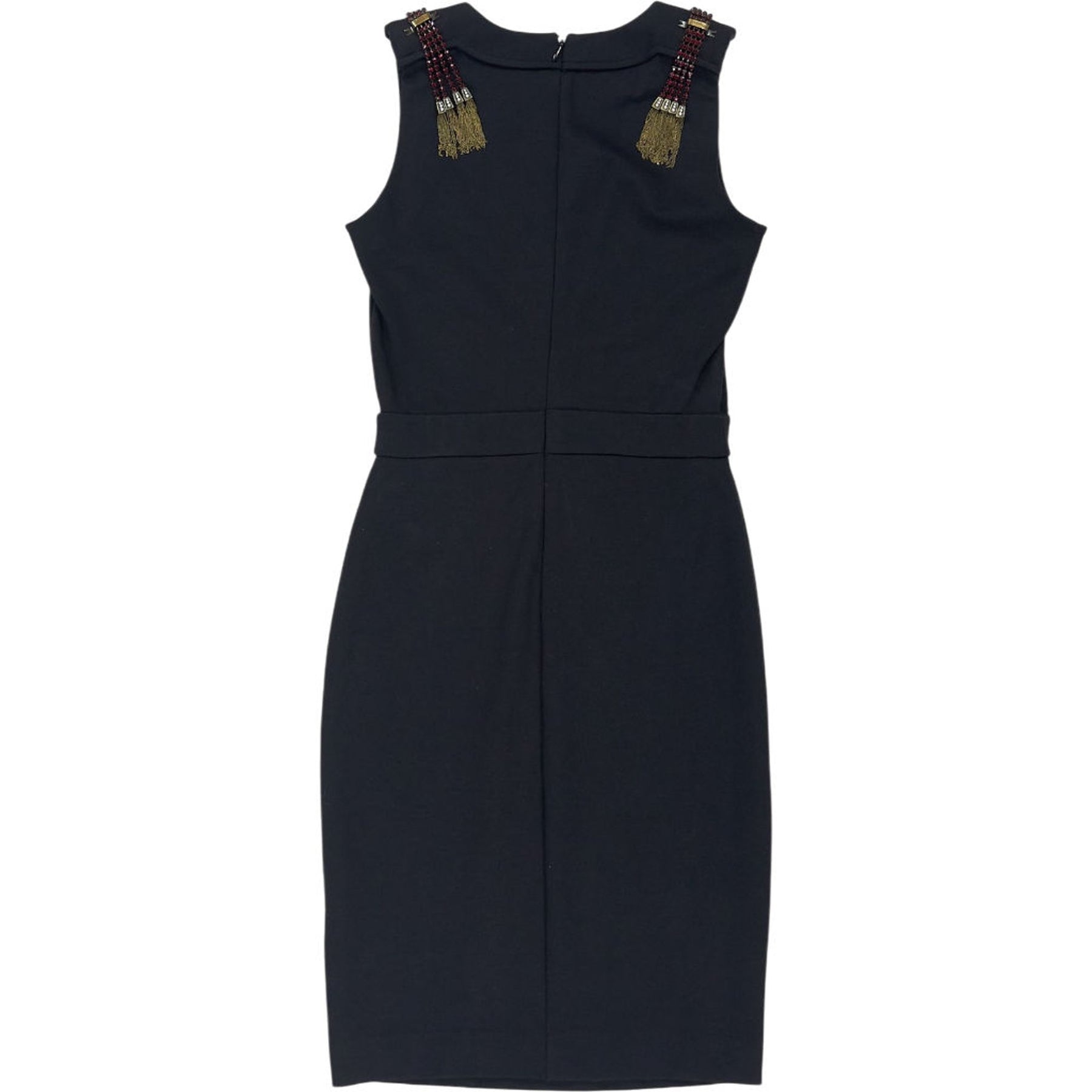 ワンピース Dsquared2 Leather Fringes Dress Black 38 DSquared² Dresses for Women | Online Sale up to 65% off