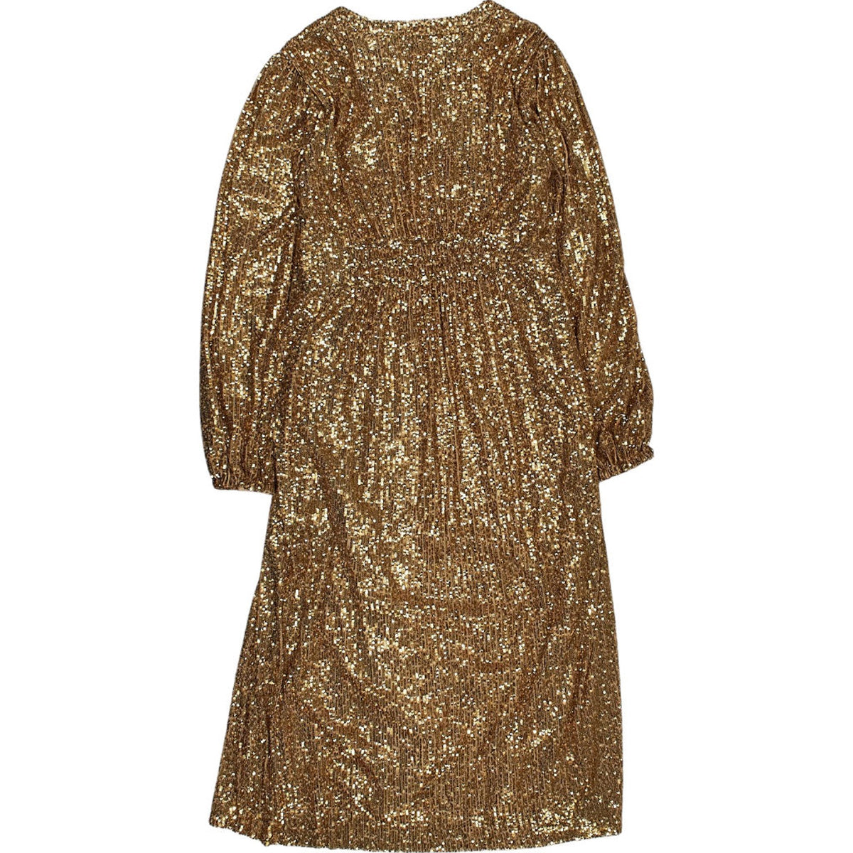 Wyse Gold Sequin Dress