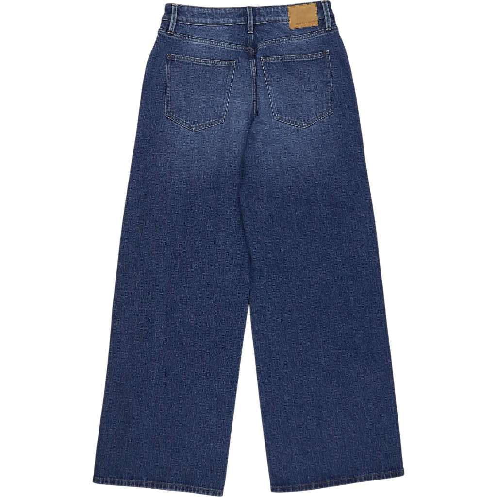 Seventy + Mochi Blue Slouchy Gracie Jeans