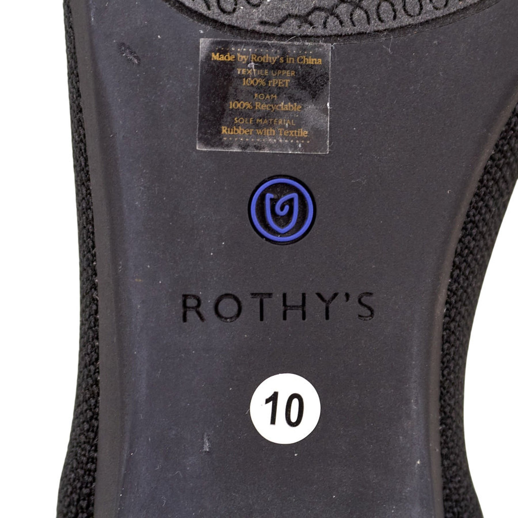 Rothy's Black Solid Flats