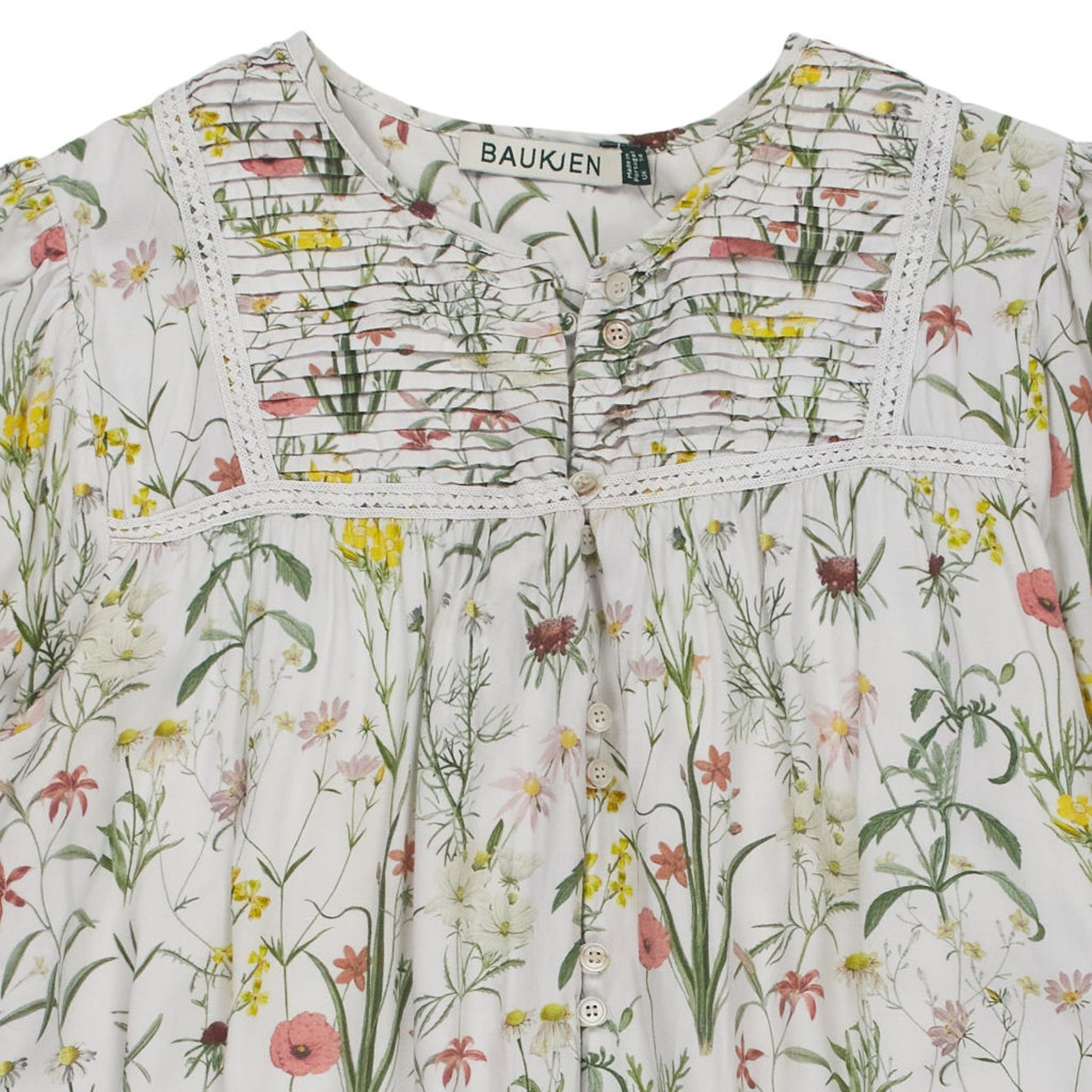 Baukjen Floral Smocked Blouse