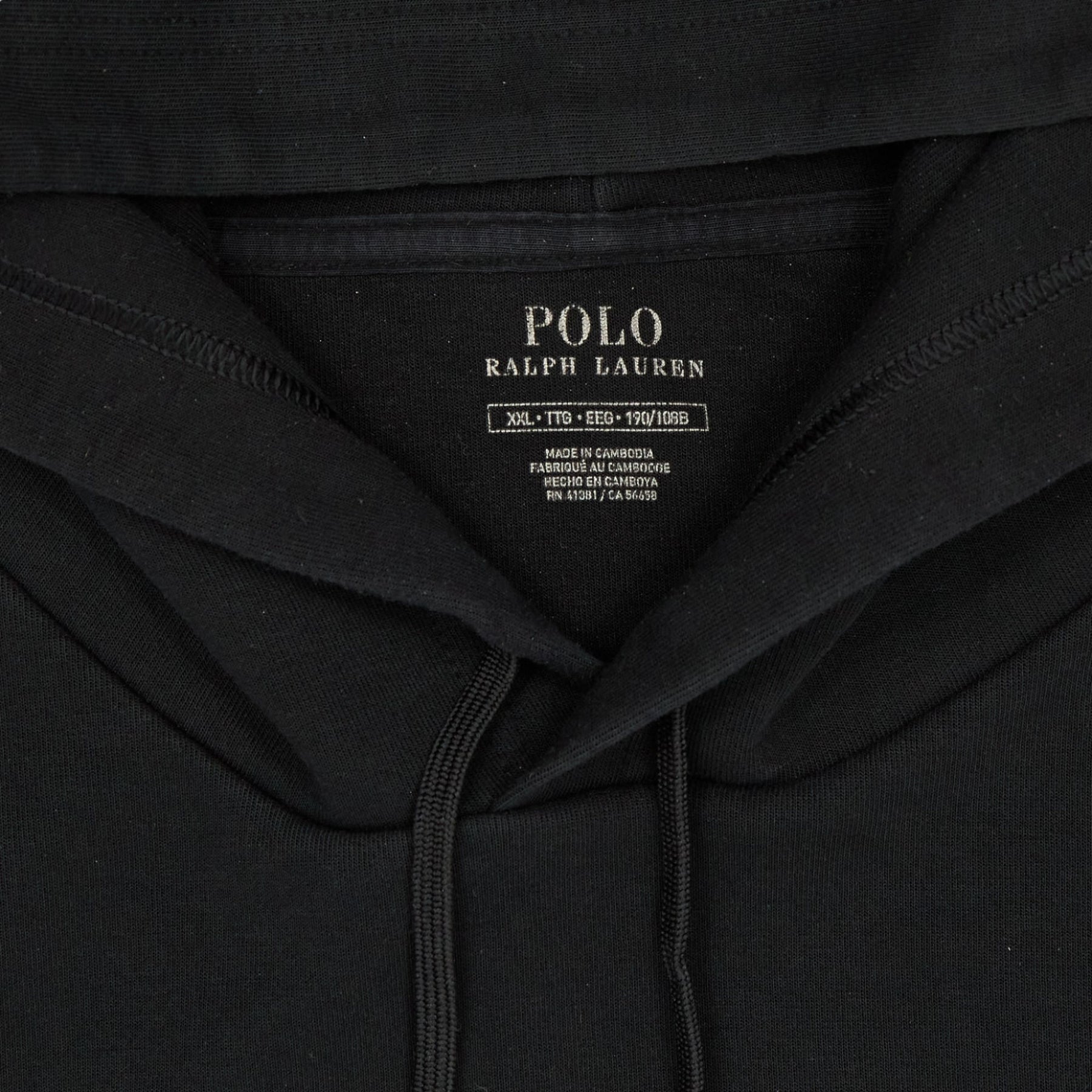 Polo Ralph Lauren Black Hoodie