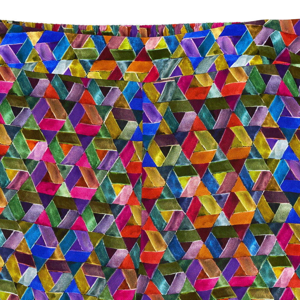 NRBY Multicolour Silk Trousers