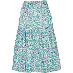 OMNES Floral Viscose Midi Skirt