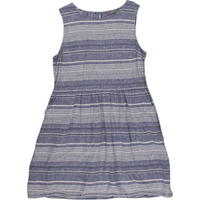 Oasis Blue Striped Sleeveless Dress