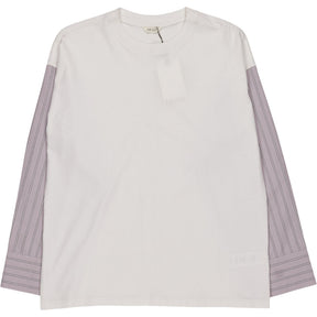 Hush White Long Sleeve T-Shirt