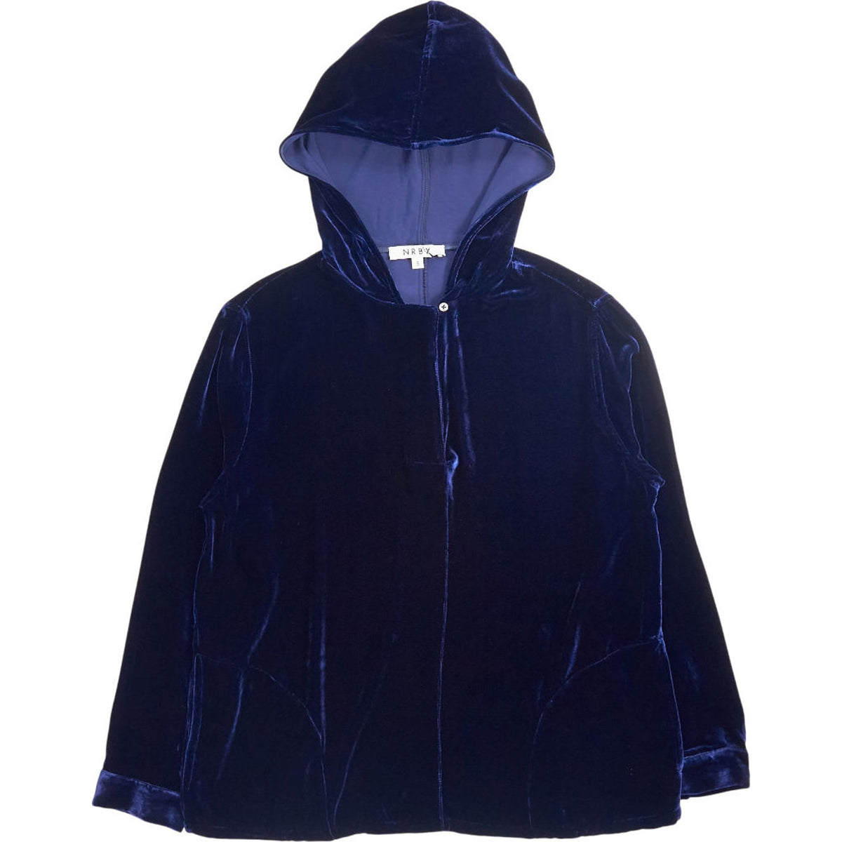NRBY Blue Velvet Hoodie