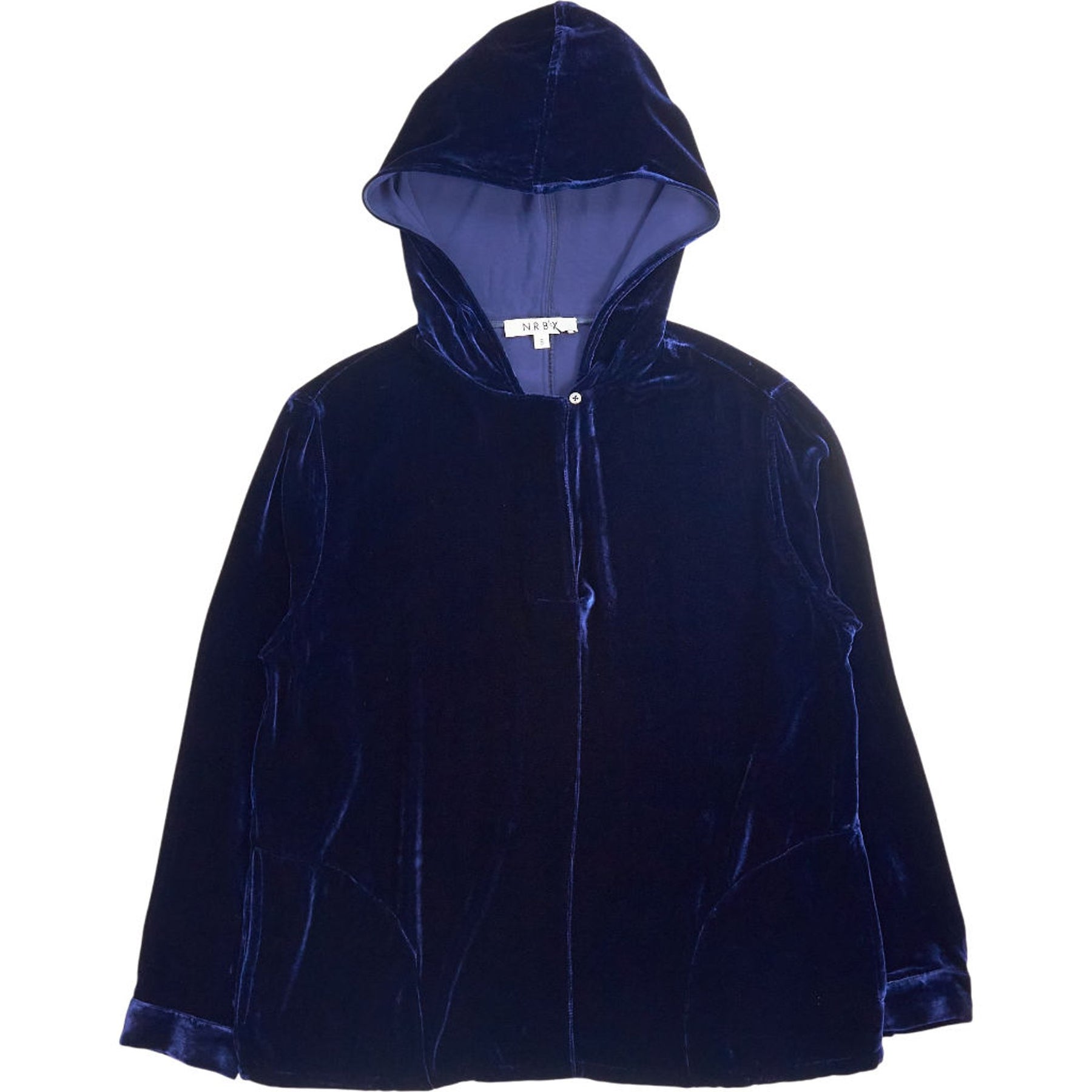 NRBY Blue Velvet Hoodie