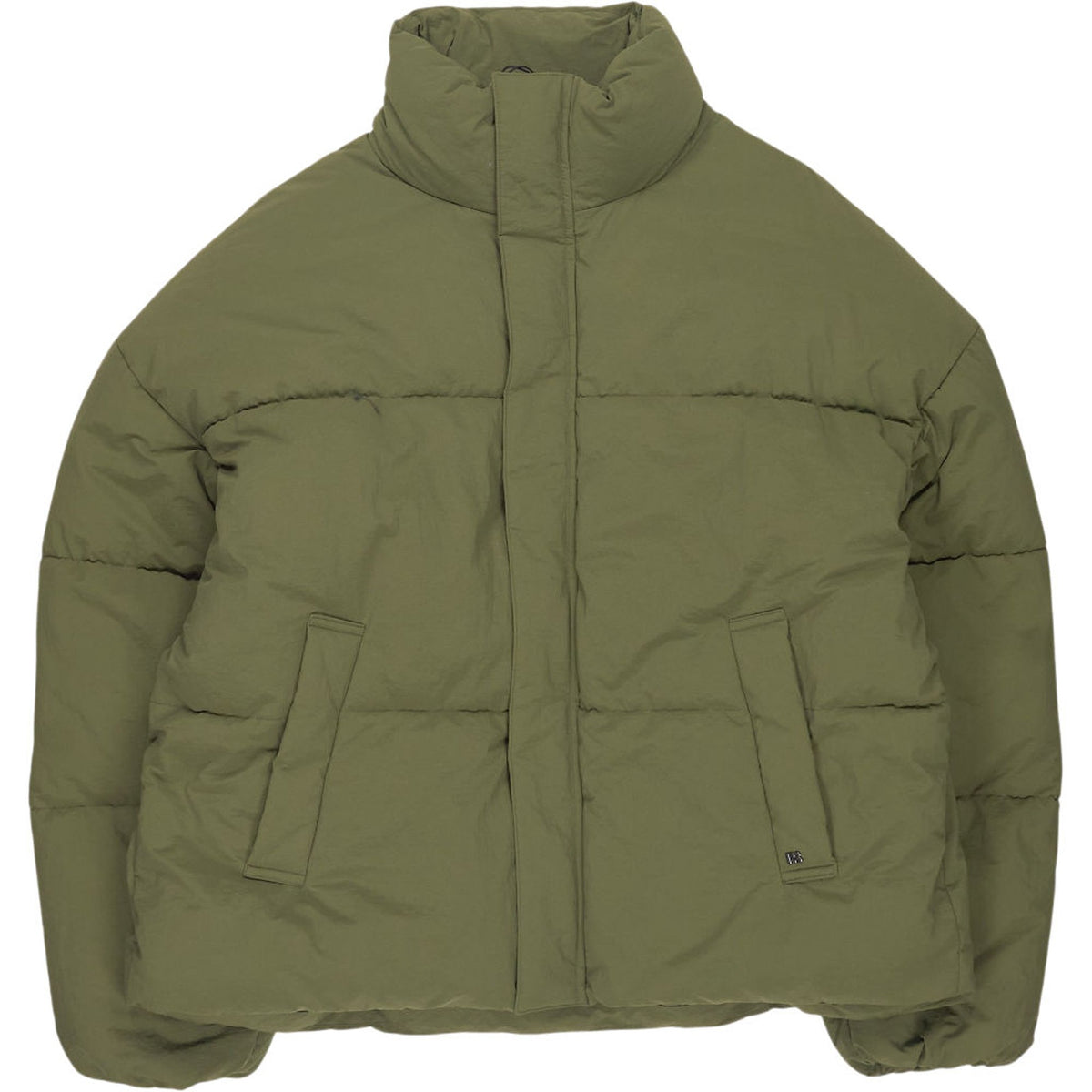 Pull & Bear Green Puffer Jacket