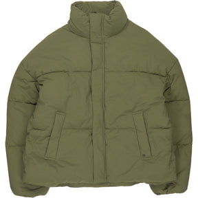 Pull & Bear Green Puffer Jacket