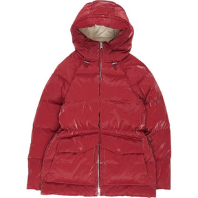 Varley Red Fulerton Down Jacket
