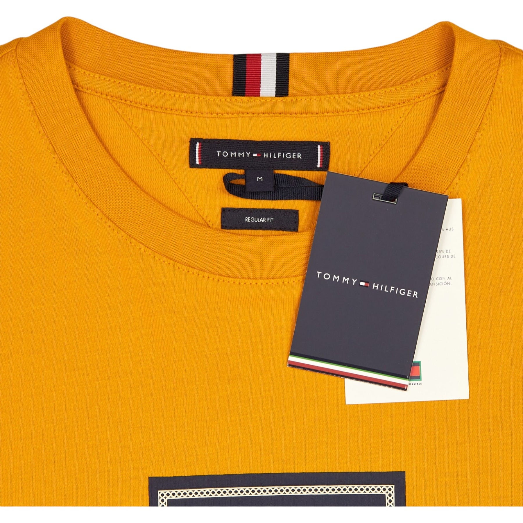 Tommy Hilfiger Rich Ochre Logo T-Shirt