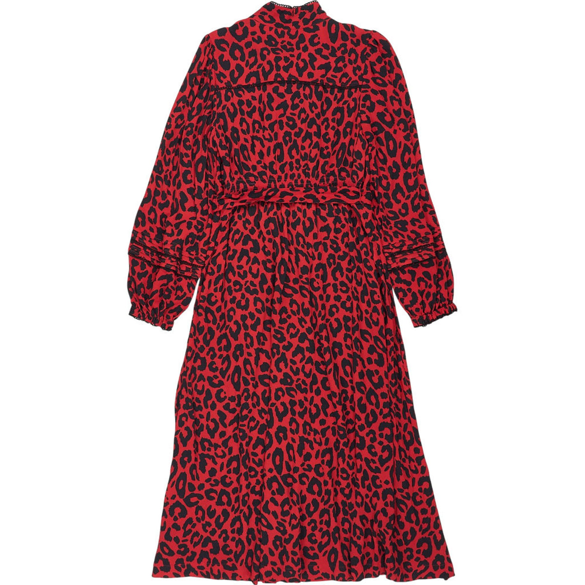 Wyse Red Animal Print Bianca Dress 1