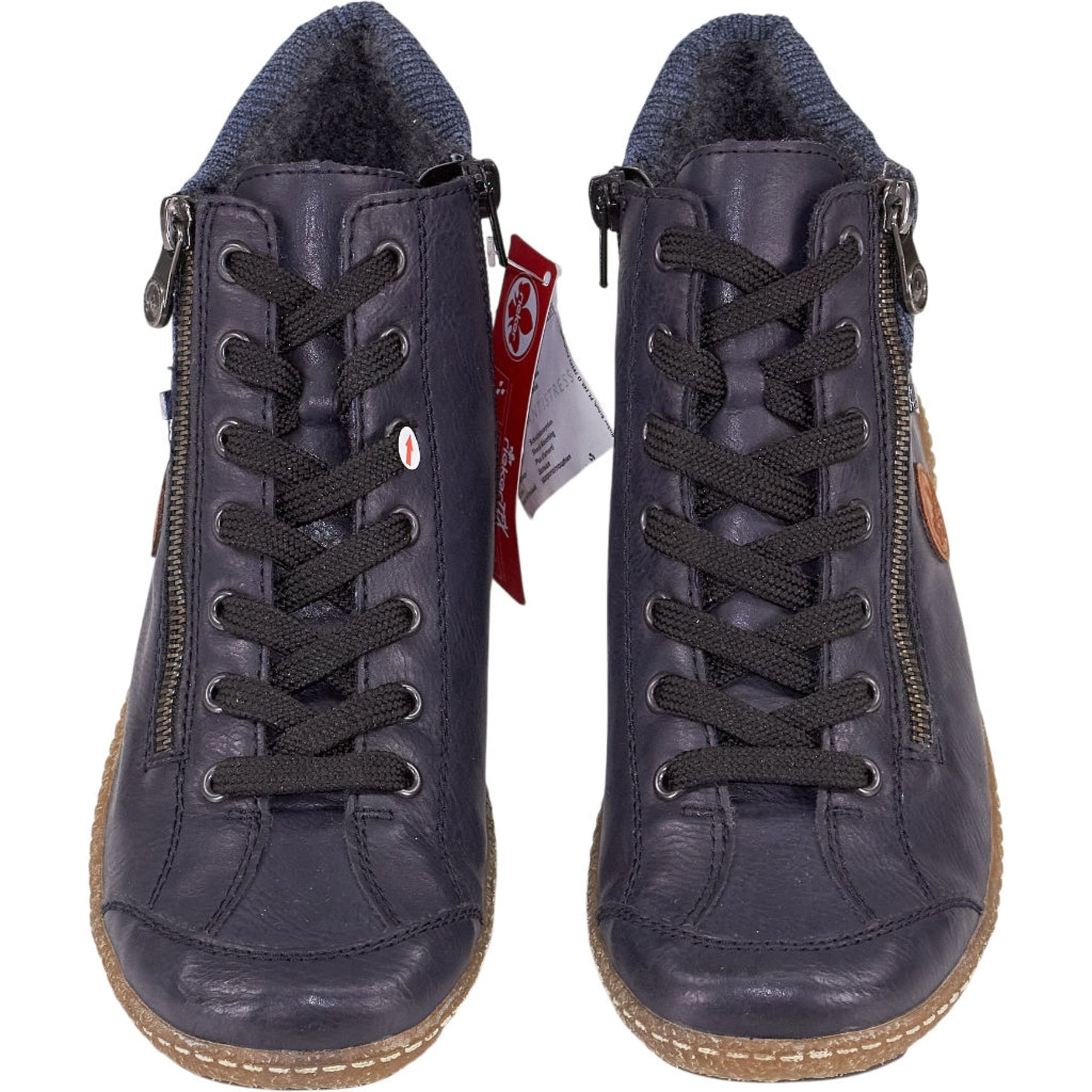 Rieker Blue Zip Sneakers