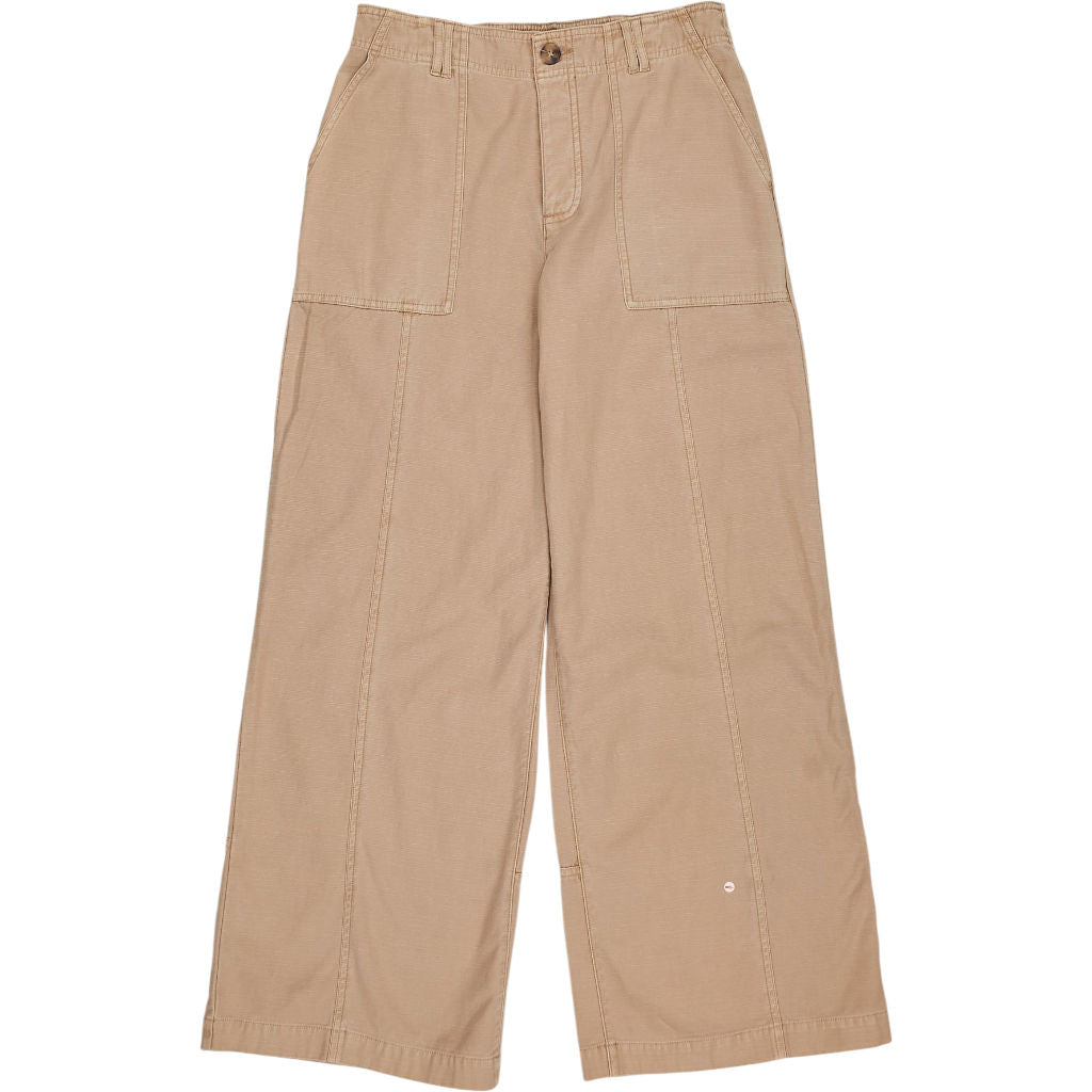 WYSE Beige Wide Leg Trousers