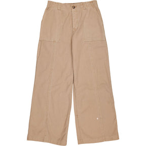 WYSE Beige Wide Leg Trousers