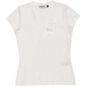 Baukjen White V-Neck Slim Tee