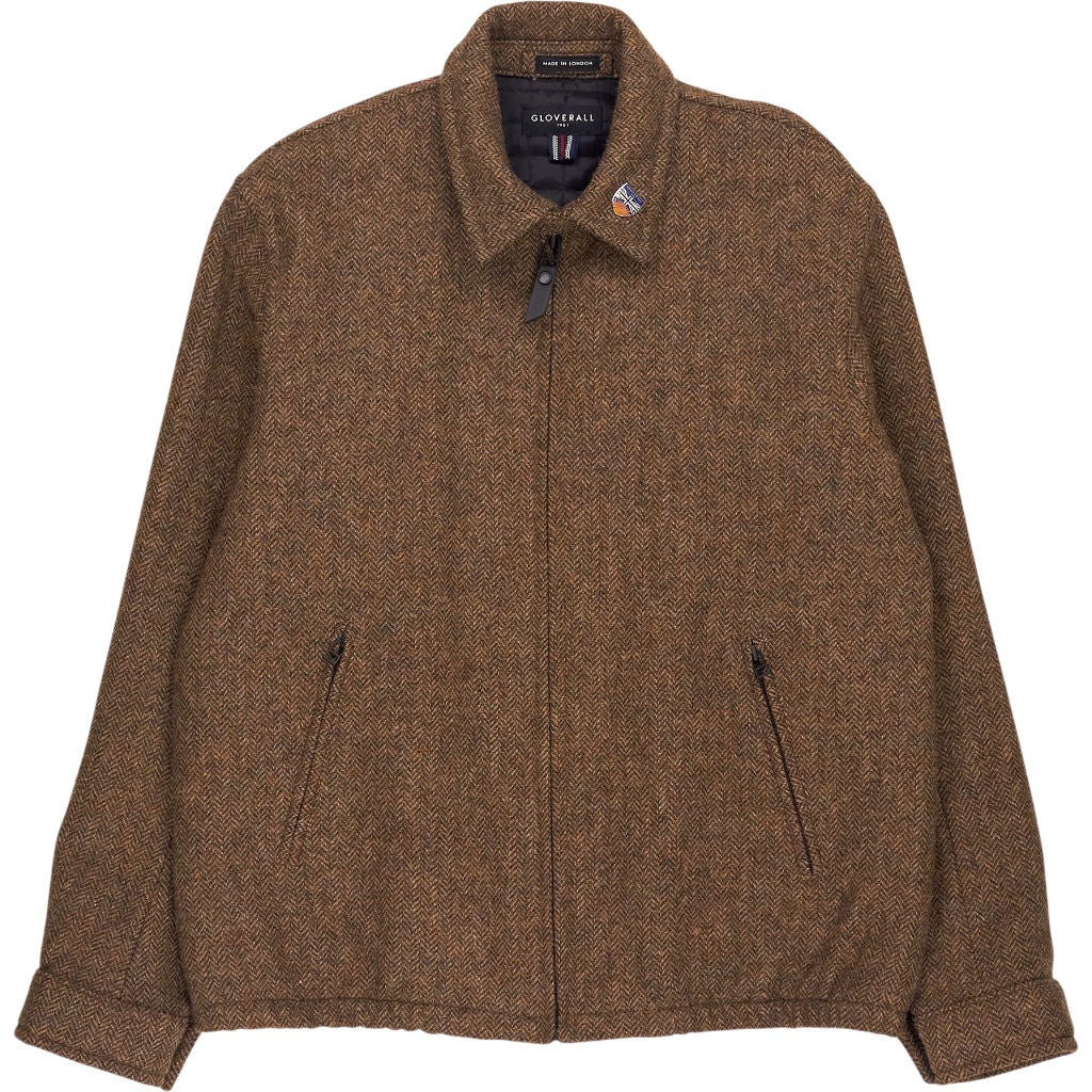 Gloverall Brown Tweed Jacket
