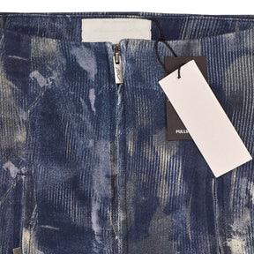 Pull & Bear Karoline Vitto Blue Denim Mini Skirt